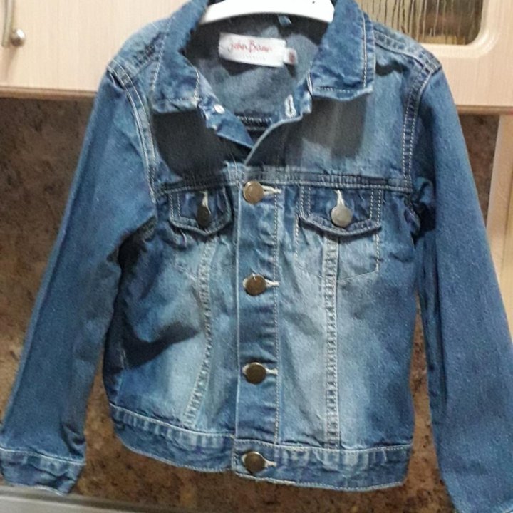 Детская джинсовая куртка BonPrix, р.104-110