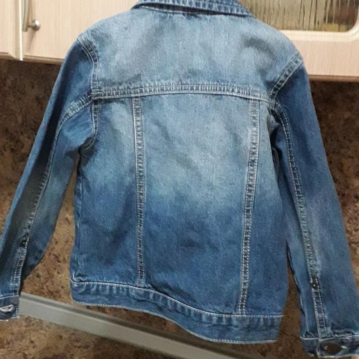 Детская джинсовая куртка BonPrix, р.104-110