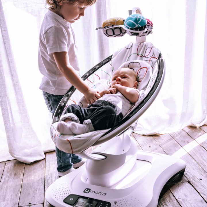 Качели шезлонг MamaRoo Мамару 4moms 3.0 и 4.0