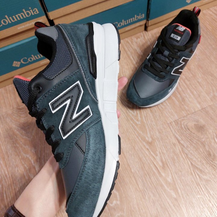 Кроссовки мужские кожаные осень New Balance