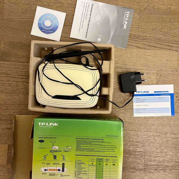 Wi-fi роутер TP-link TL-WR740N