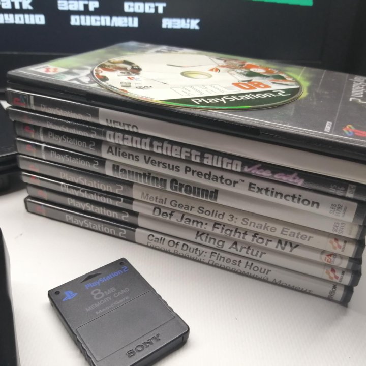 Sony Playstation 2 + игры