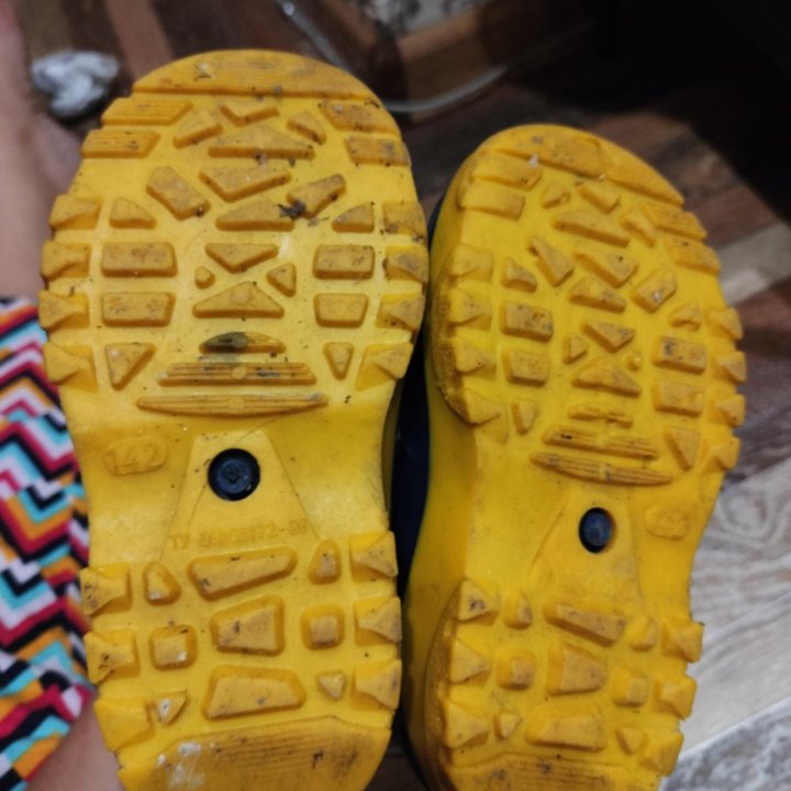 Сапоги резиновые