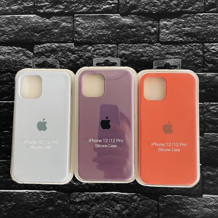 Чехлы Silicone case на iPhone 11/12/12pro