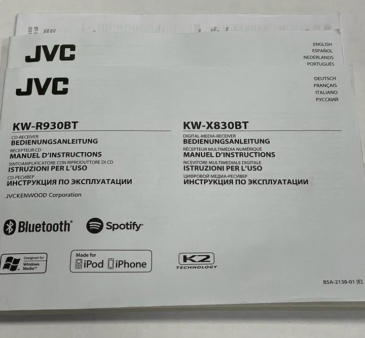 JVC KW-X830BT