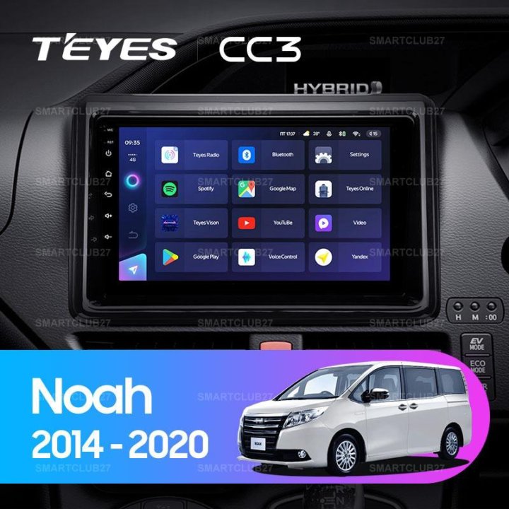 Teyes CC3 Toyota Noah Voxy 2014+ андроид магнитола