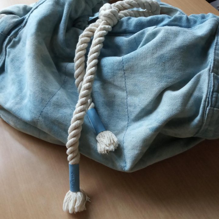 Сумка джинсовая