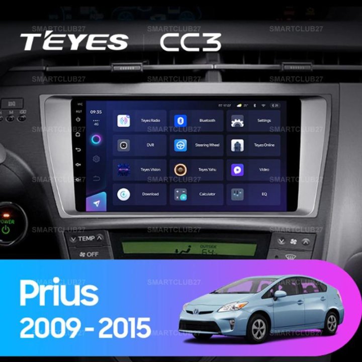 Teyes CC3 Toyota Prius 2009+ андроид магнитола