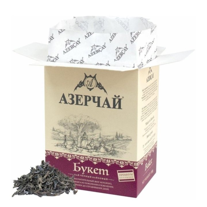 Чай чёрный Азерчай Premium 100гр