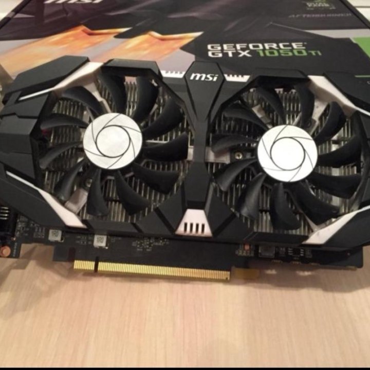 Видеокарта nvidia msi geforce gtx 1050 ti