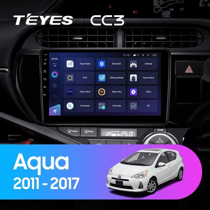 Teyes CC3 Toyota Aqua 2013+ андроид магнитола