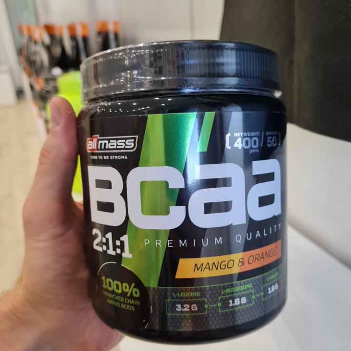 БЦАА Ultra BCAA 2:1:1 All Mass 400 гр