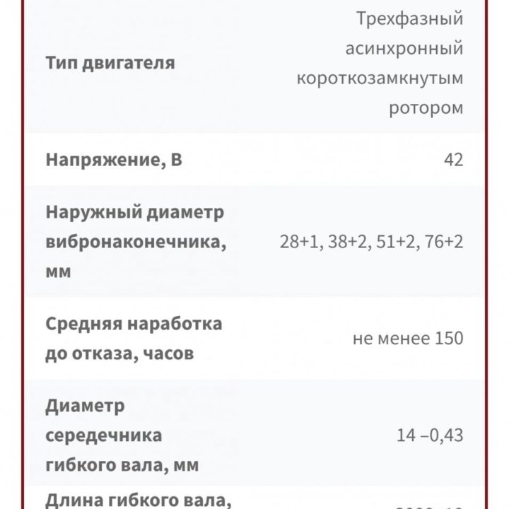 Электрический двигатель ВЭ-11-6А-1.6 для глубинног