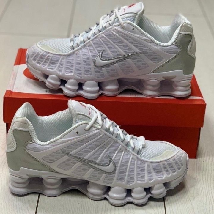 Nike shox tl white