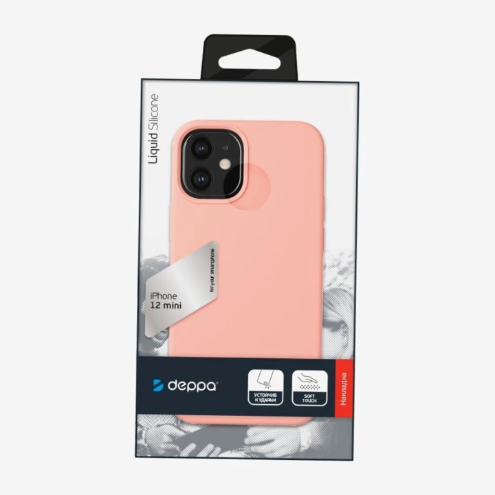 Накладка Liquid Silicone для Apple iPhone 12 mini,