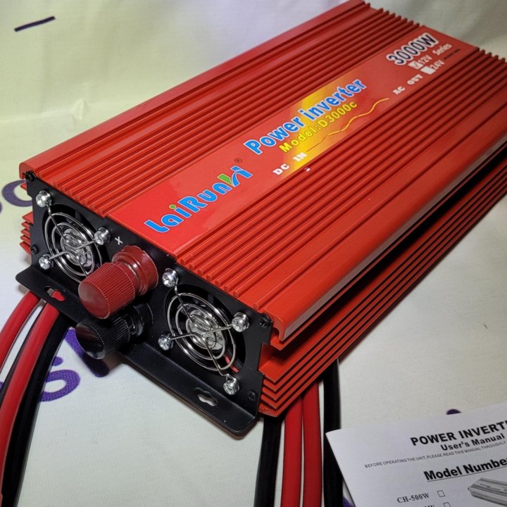 Инвертор - преобразователь 12-220V 3000W