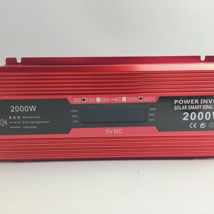 Инвертор напряжения 12-220V 2000W 2квт