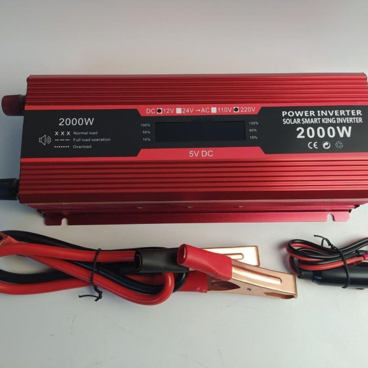 Инвертор напряжения 12-220V 2000W 2квт