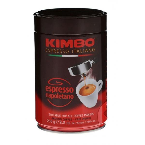 Кофе молотый Kimbo Espresso Napoletano 0,25 кг.