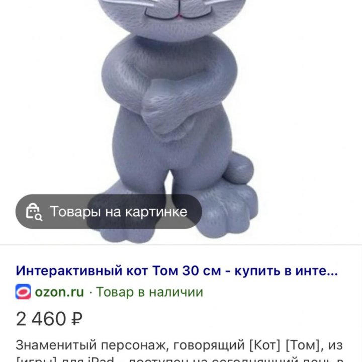 Говорящий кот Томас