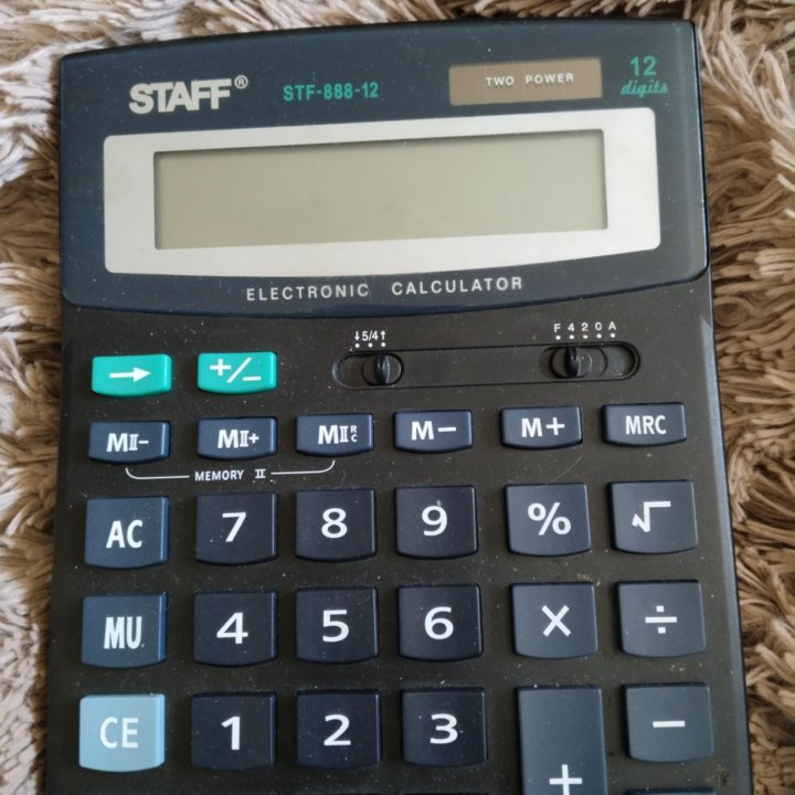 Электронный калькулятор STAFF-888-12