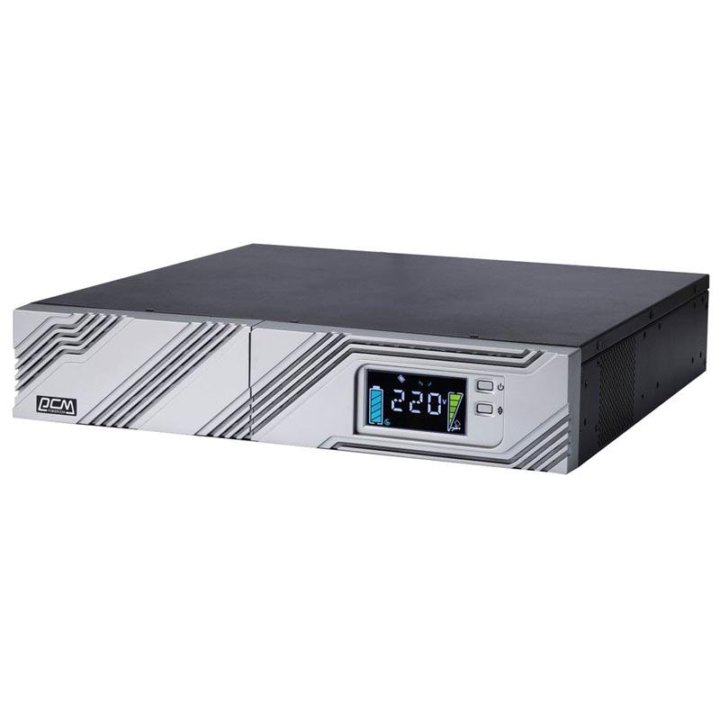 SRT-2000A LCD, ИБП Powercom Smart RT 2000VA, Rack/