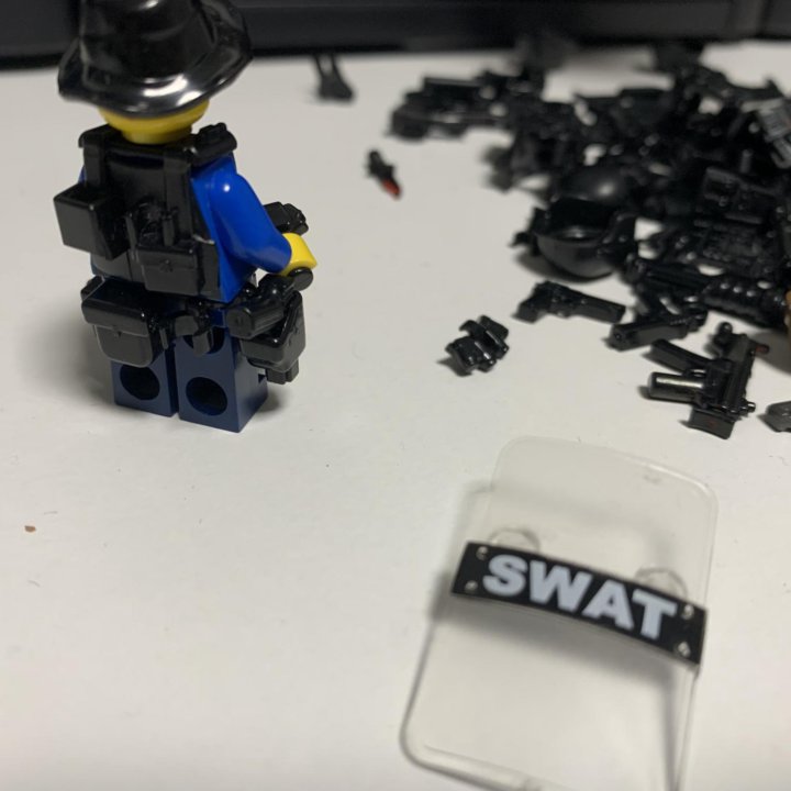 LEGO SWAT, спецназ, военные, оружие