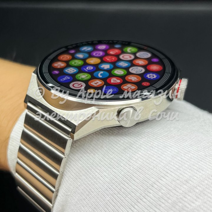 Galaxy Watch 46мм (безрамочные, +3 ремешка)