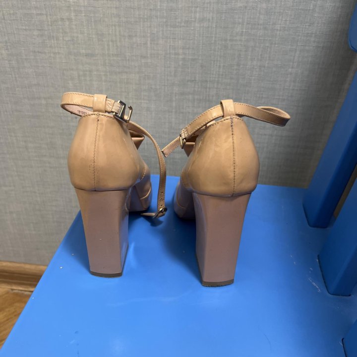 Туфли кожаные