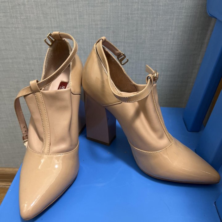 Туфли кожаные