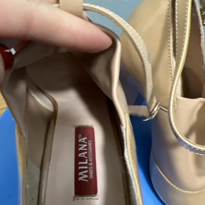 Туфли кожаные