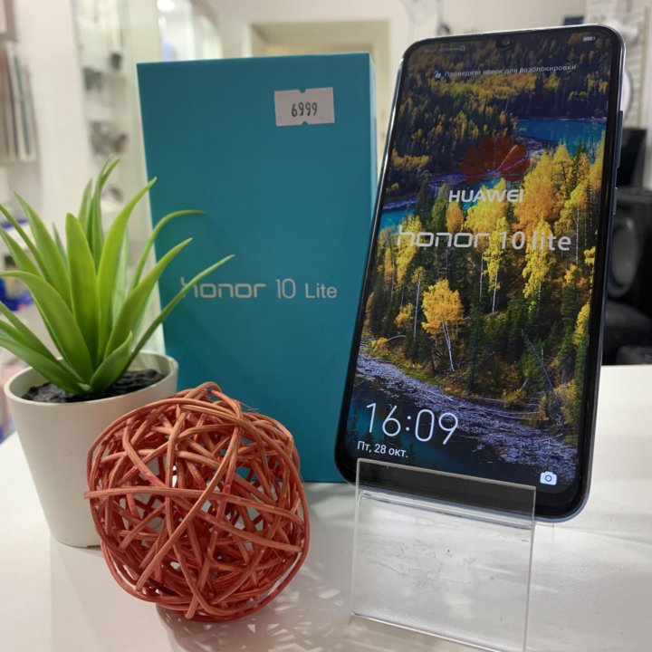 Телефон Honor 10 lite 6/128 ГБ (новый, гарантия)