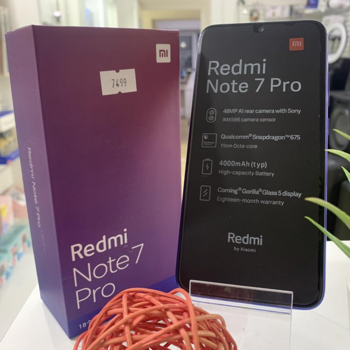 Телефон Xiaomi redmi note 7 pro (новый,гарантия)