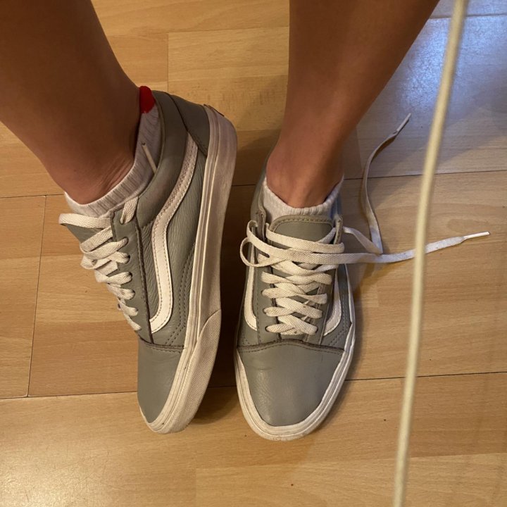 Vans кожаные