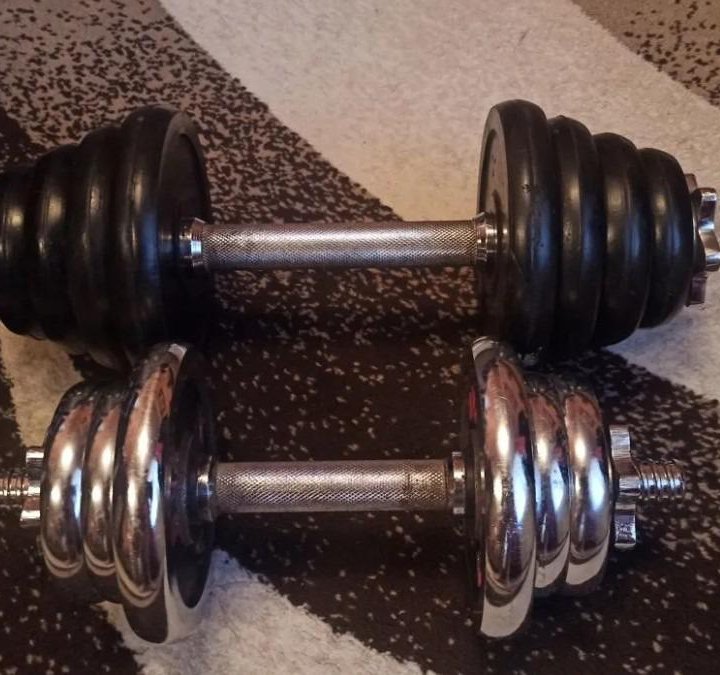 Гантели разборные