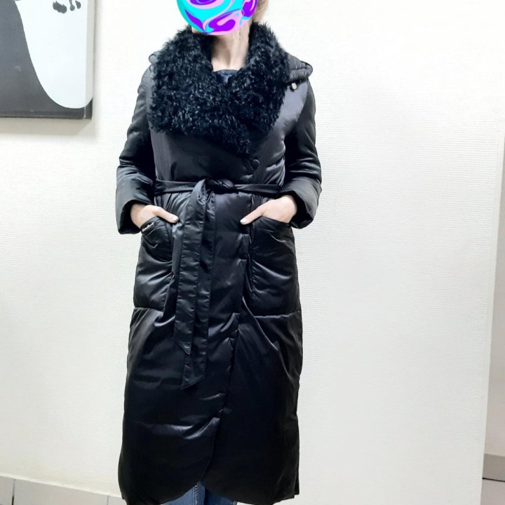 Теплое пальто.