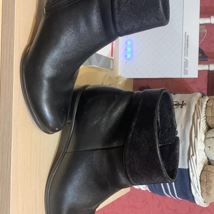 Сапоги осень/весна. Ecco