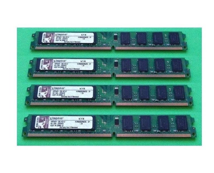 DDR2 по 2 гига Kingston для Intel и AMD