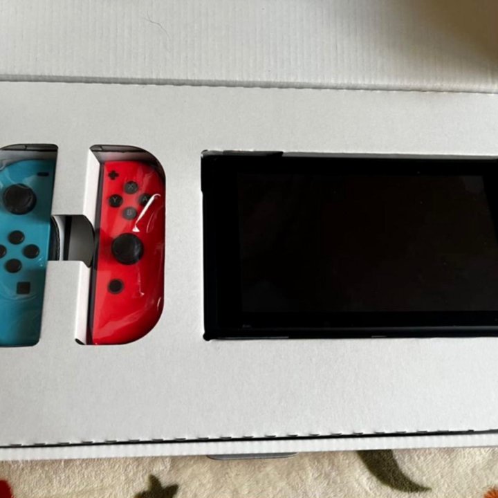 Nintendo Switch V.2 + ИГРЫ + ЧЕХОЛ