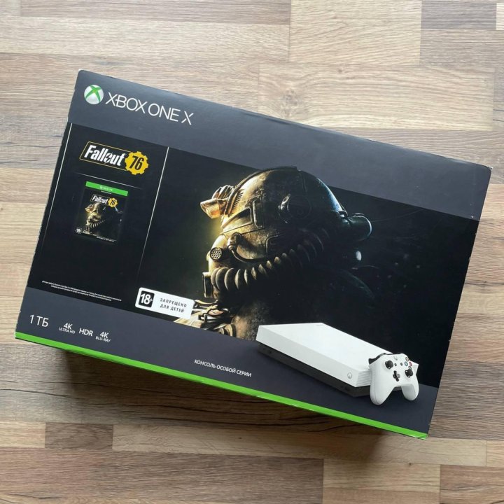 Xbox One X Robot White Special Edition Fallout 76