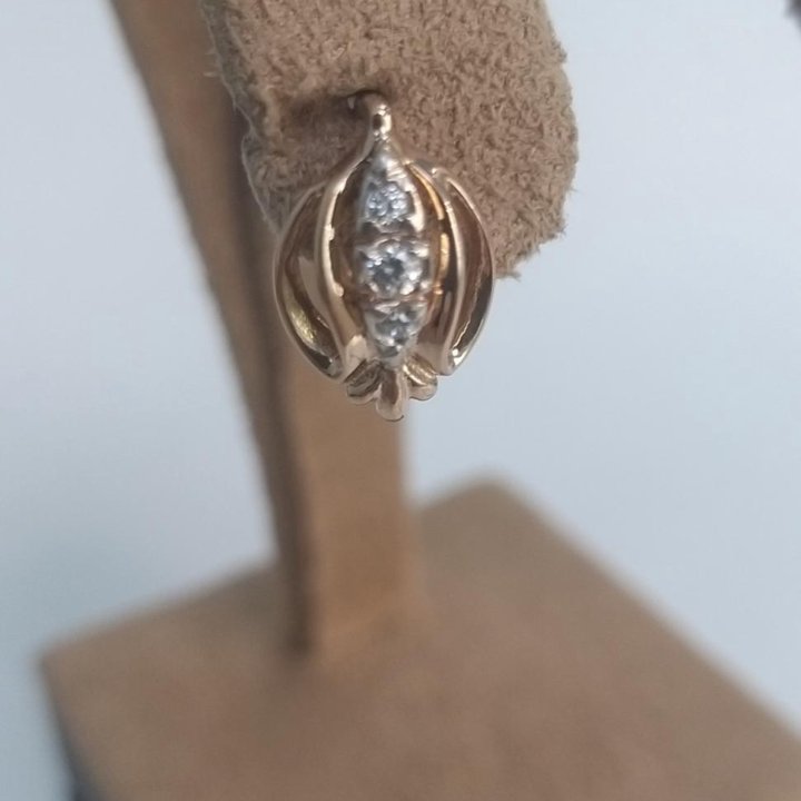 Золотые серьги