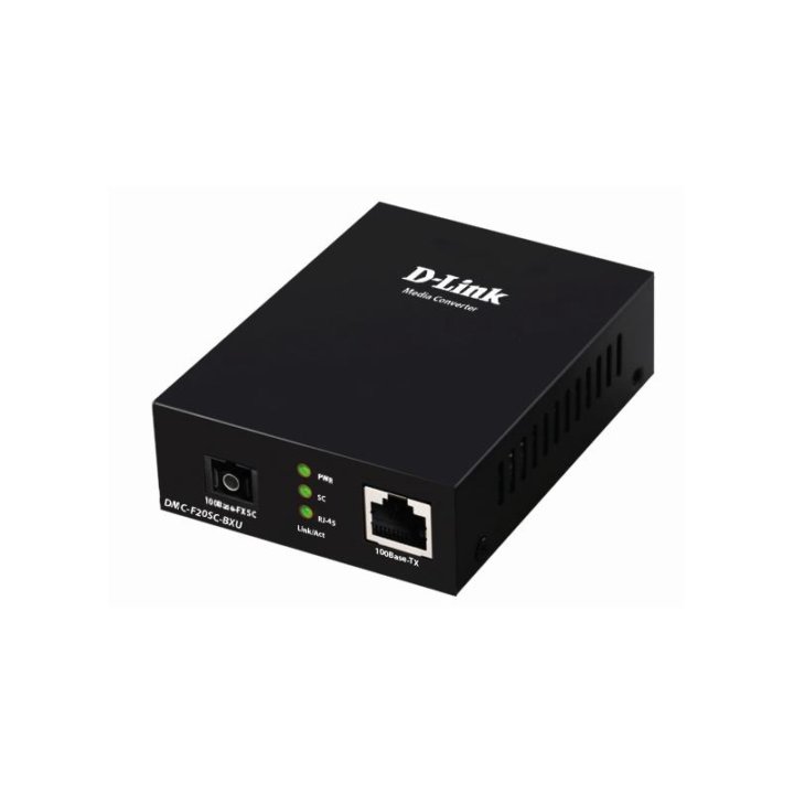 DMC-F20SC-BXU/B1A, Медиаконвертер D-Link 100Base-T