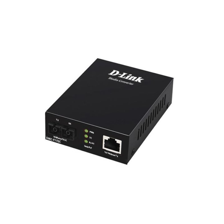 DMC-F15SC/B1A, Медиаконвертер D-Link 100Base-TX-10