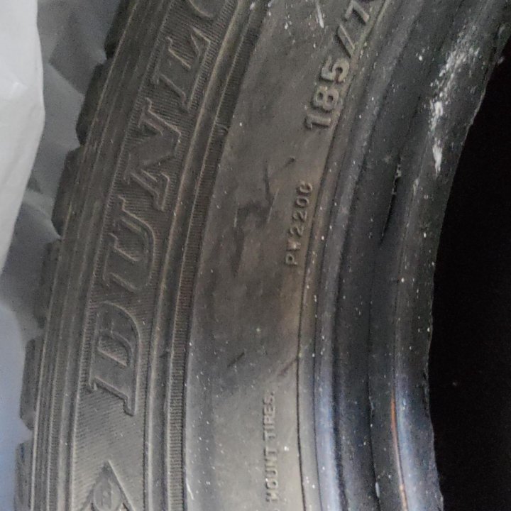 Липучка зима 185/70/14, Dunlop Graspic DS-2 Japan