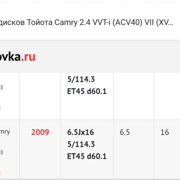 Диски железо R16 5/114.3,Toyota..