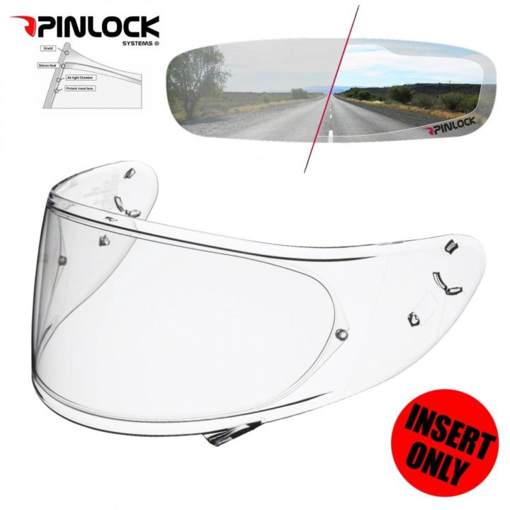 Мотошлем pinlock визор CX-1V clear shoei мотоэкип