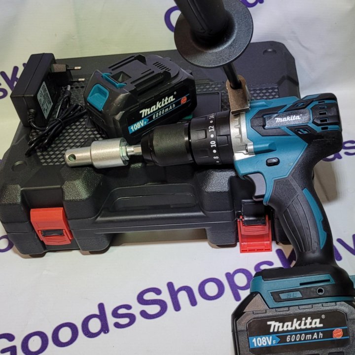 Шуруповерт ледобур Makita 108V бесщеточный