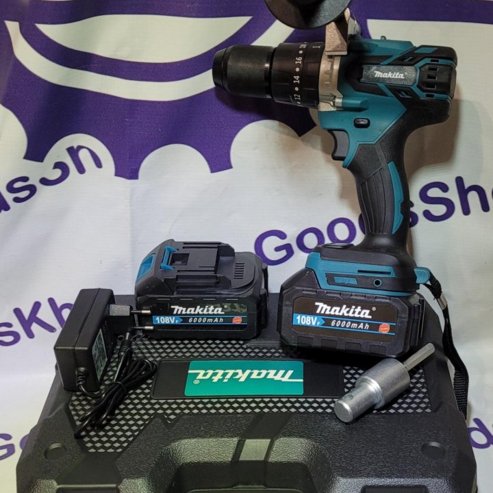 Шуруповерт ледобур Makita 108V бесщеточный