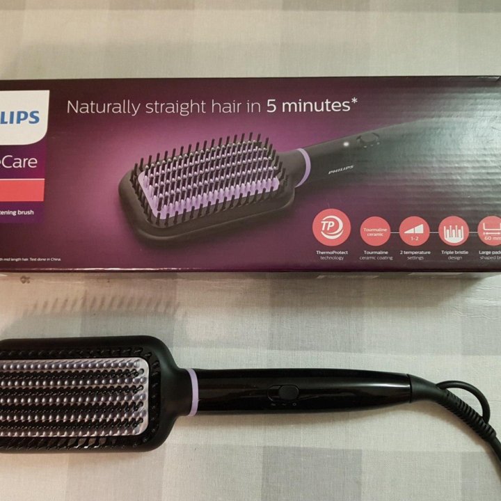 Расческа-выпрямитель Philips BHH880/00 StyleCare E