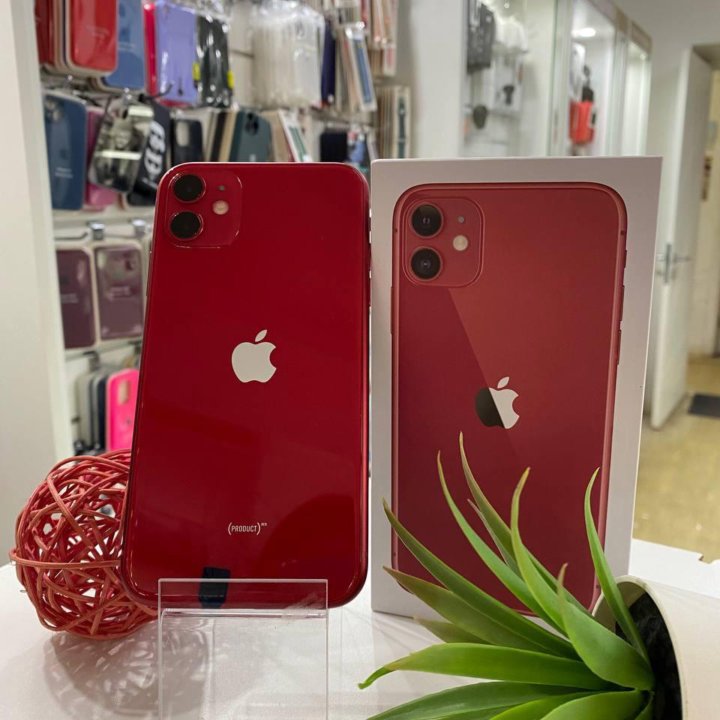 iPhone 11 64 Gb Red (оригинал, гарантия)
